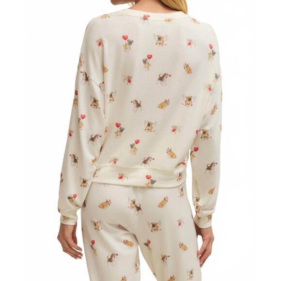 NEW Z SUPPLY bisous love pup top in vanilla ice - Picture 3 of 3